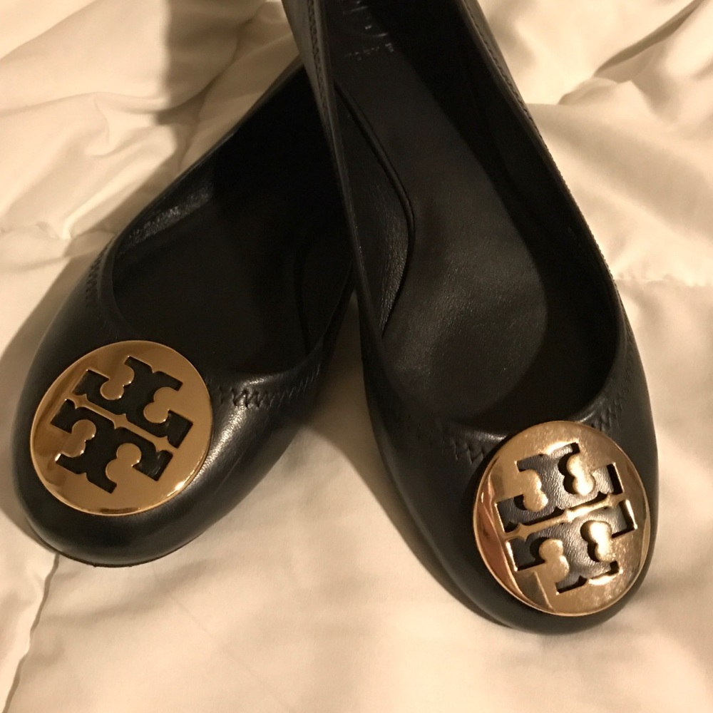 Tory burch reva ballerina flat